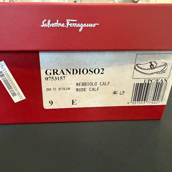 BRAND NEW IN BOX AUTHENTIC SALVATORE FERRAGAMO MENS LOAFERS MADE IN ITALY - Picture 5 of 5